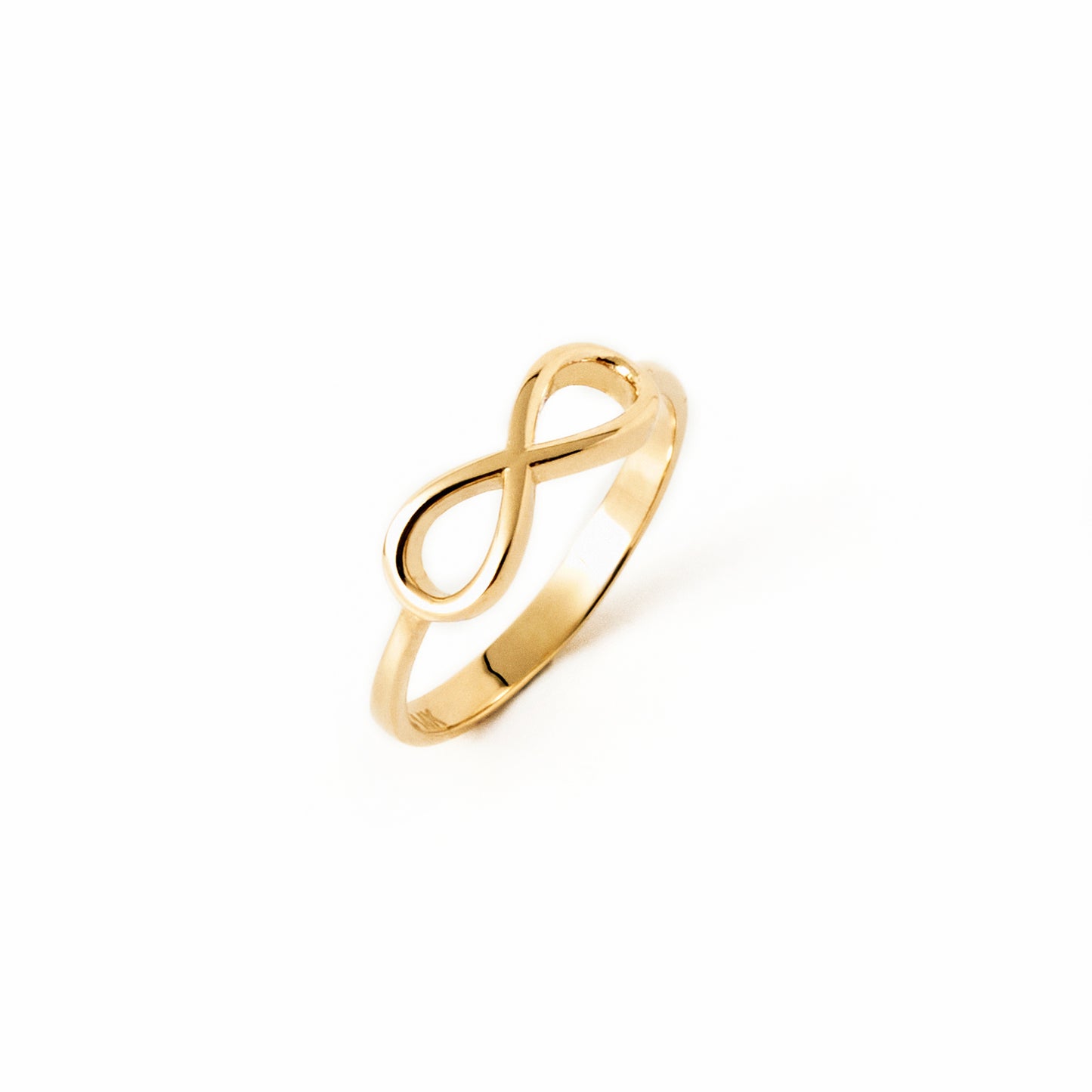 Bold Infinity Symbol 14K Gold Ring