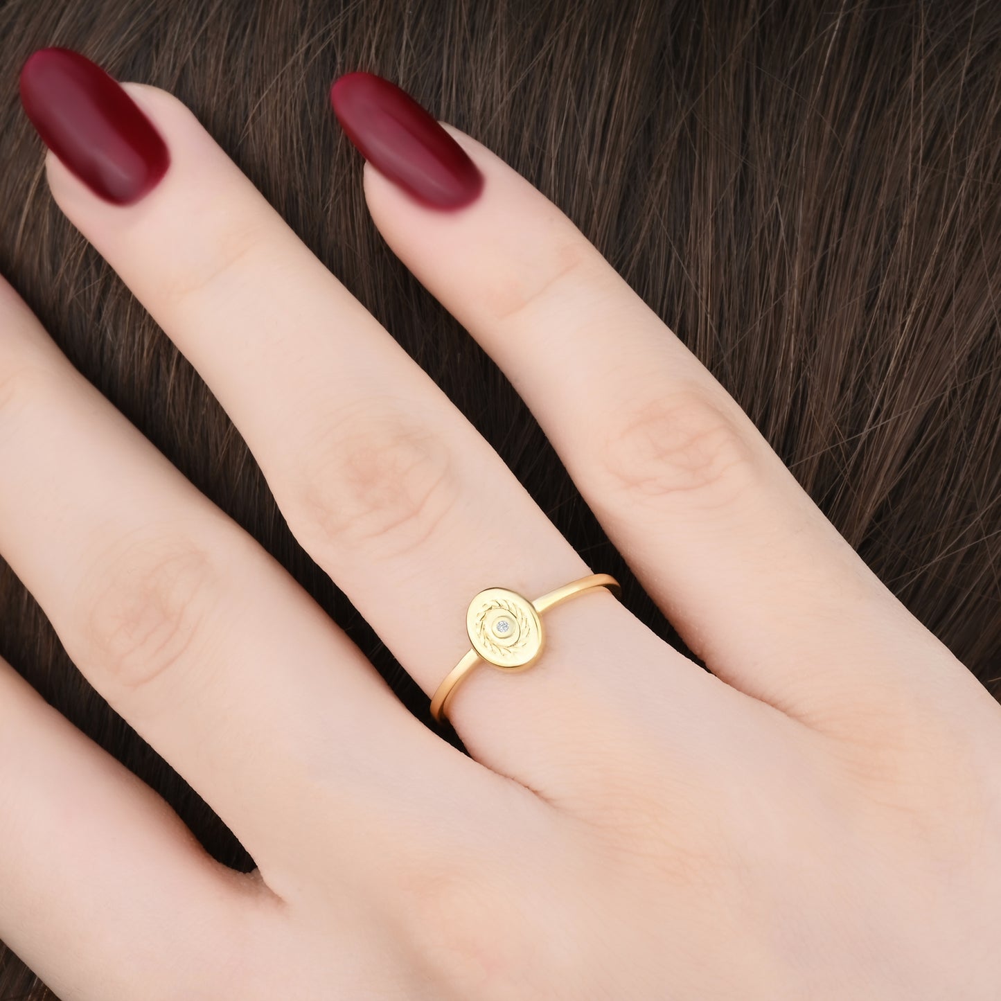 Capsule Royal Medallion Ring