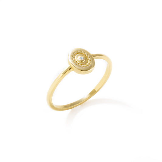 Capsule Royal Medallion Ring
